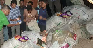 পিআইও অফিস সহকারীর বাসা থেকে উদ্ধার হলো ত্রাণের পণ্য
